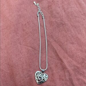 Brighton Silver and Gold Heart Necklace